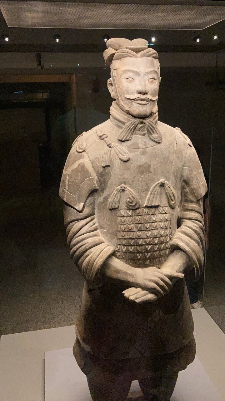 中级军吏俑（3a、3b）