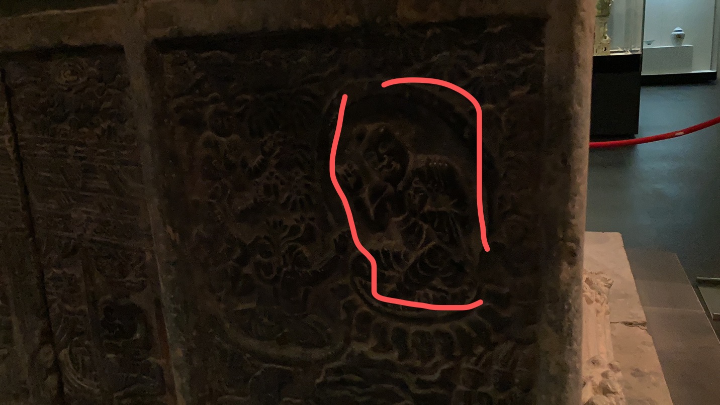 史君墓石椁部分浮雕