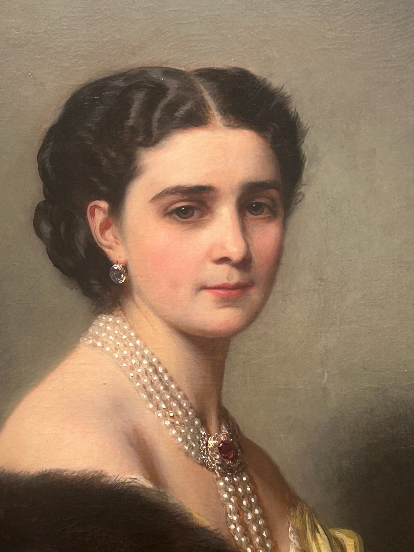 弗朗茨·克萨韦尔·温特哈尔特《索菲亚·纳雷什金娜肖像》（1858）