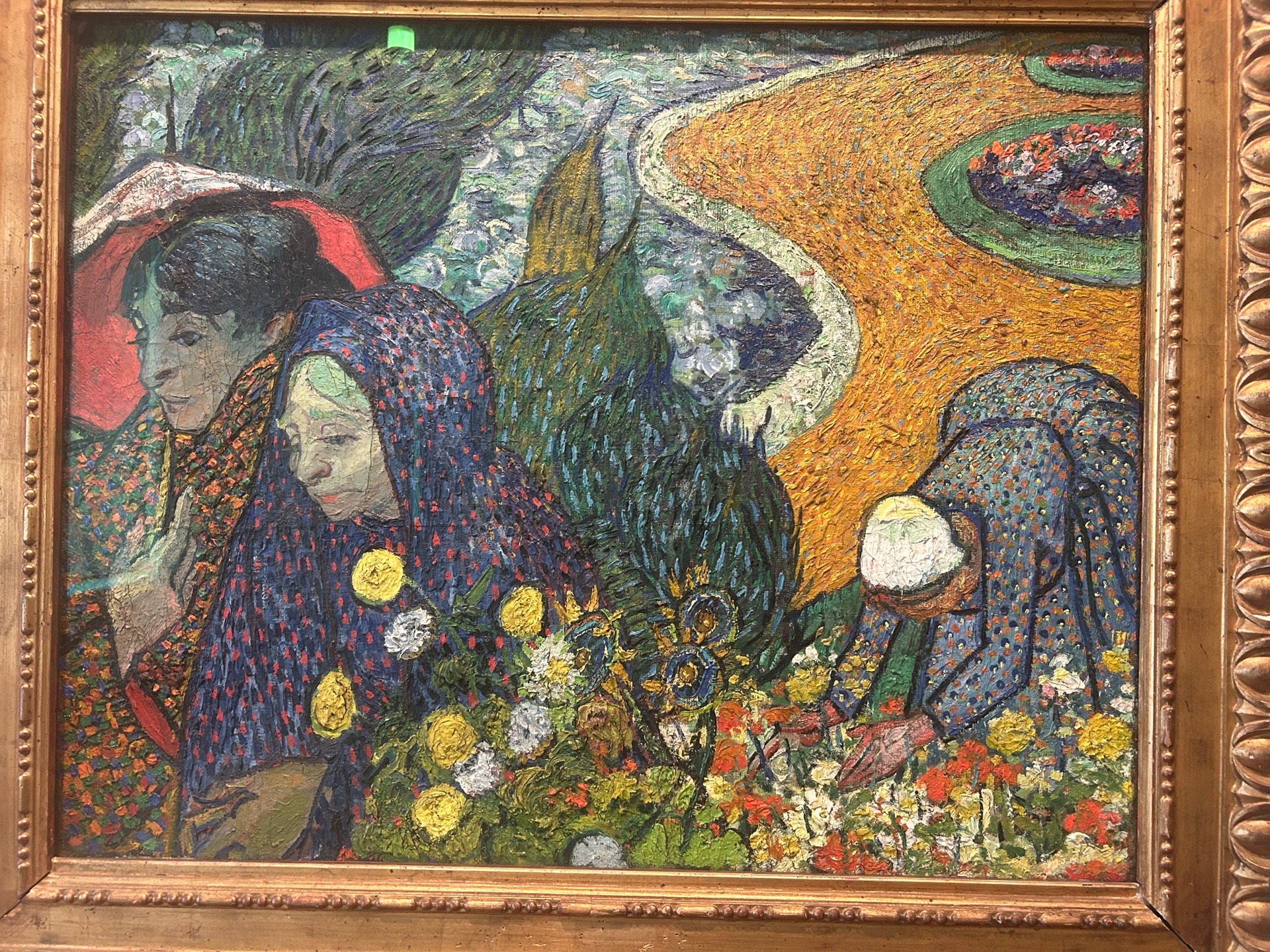 文森特·梵高《埃滕花园的回忆》（1888）