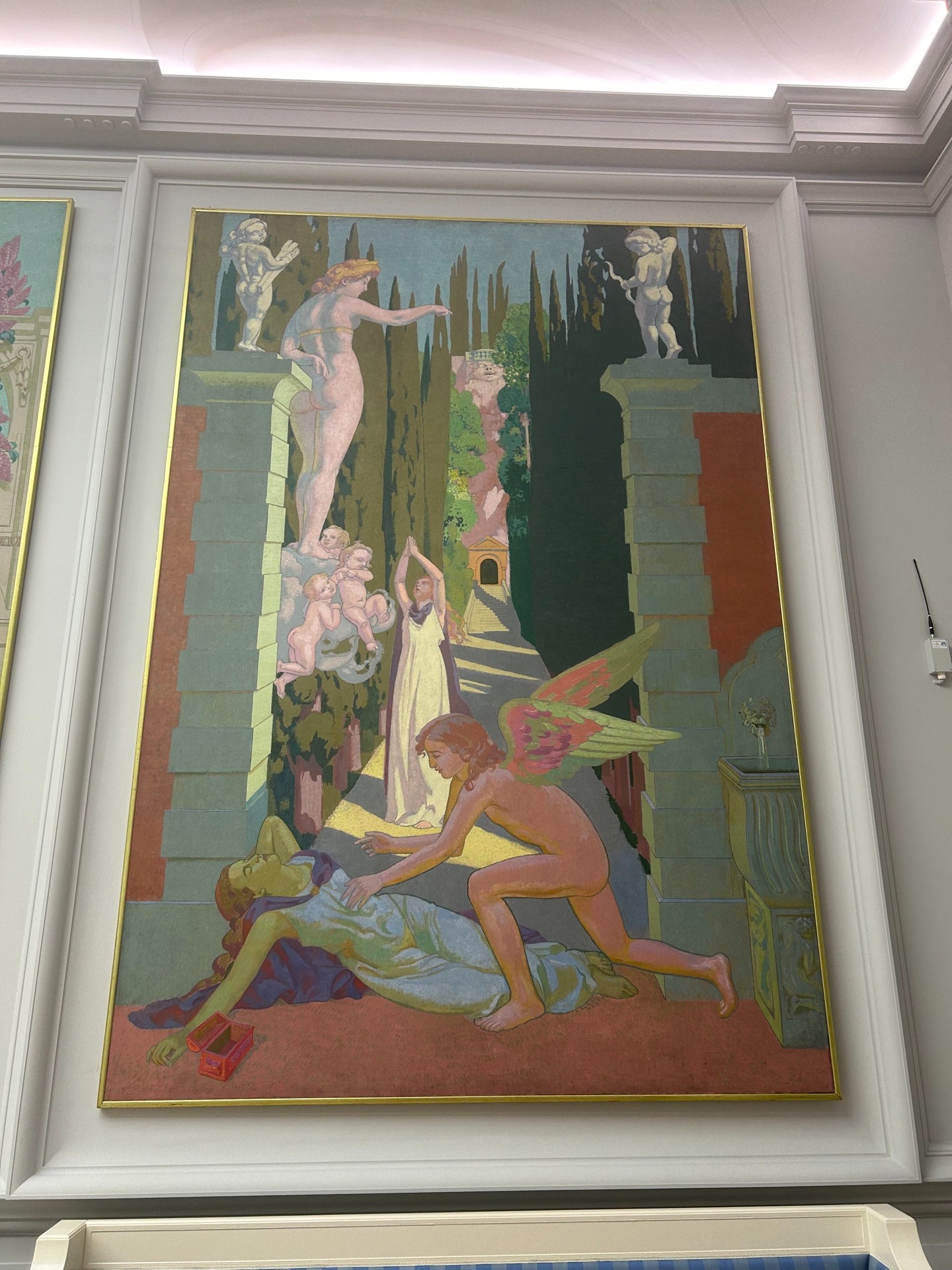 莫里斯·德尼《普赛克的故事》（1908-1909）