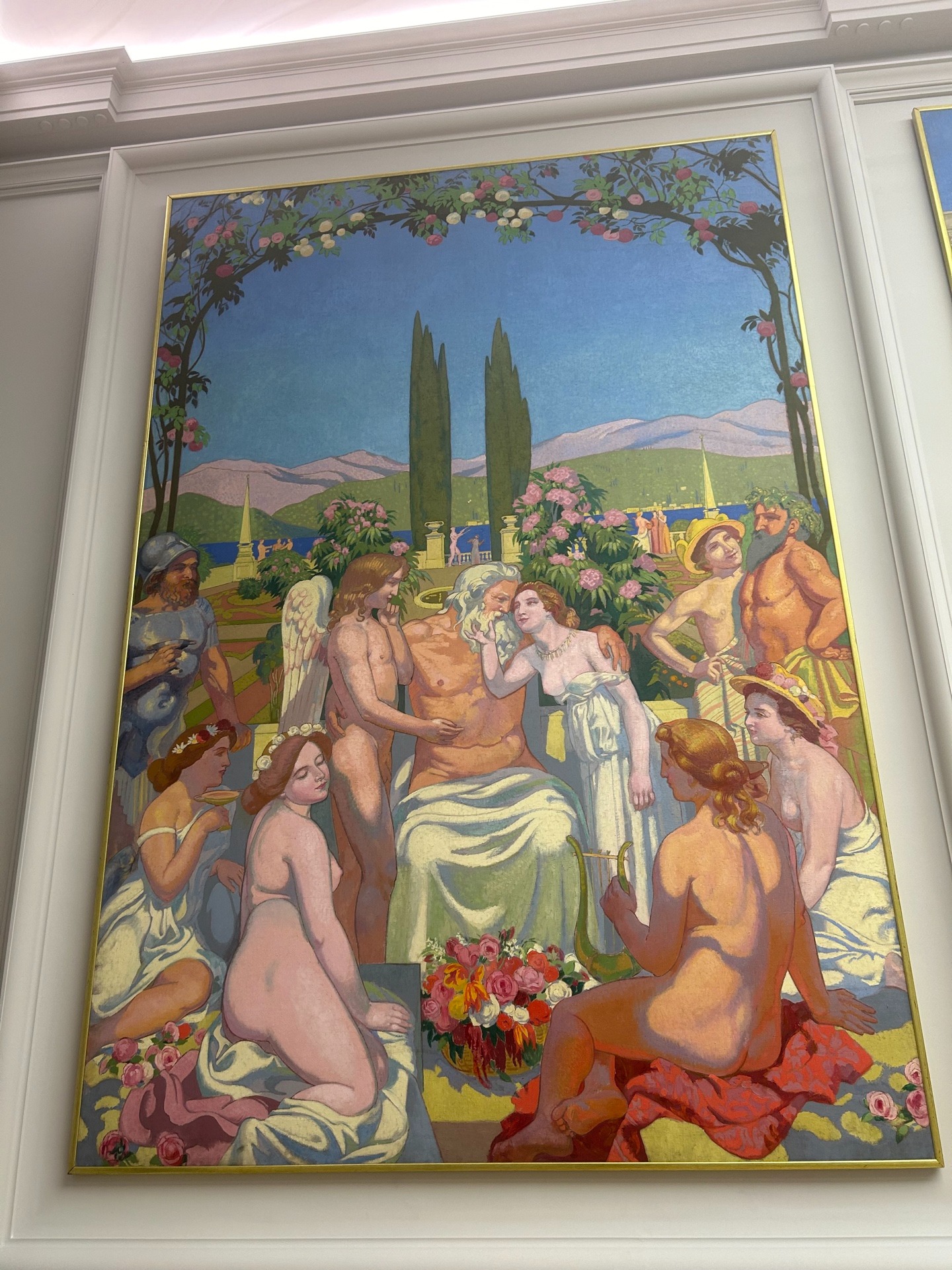 莫里斯·德尼《普赛克的故事》（1908-1909）