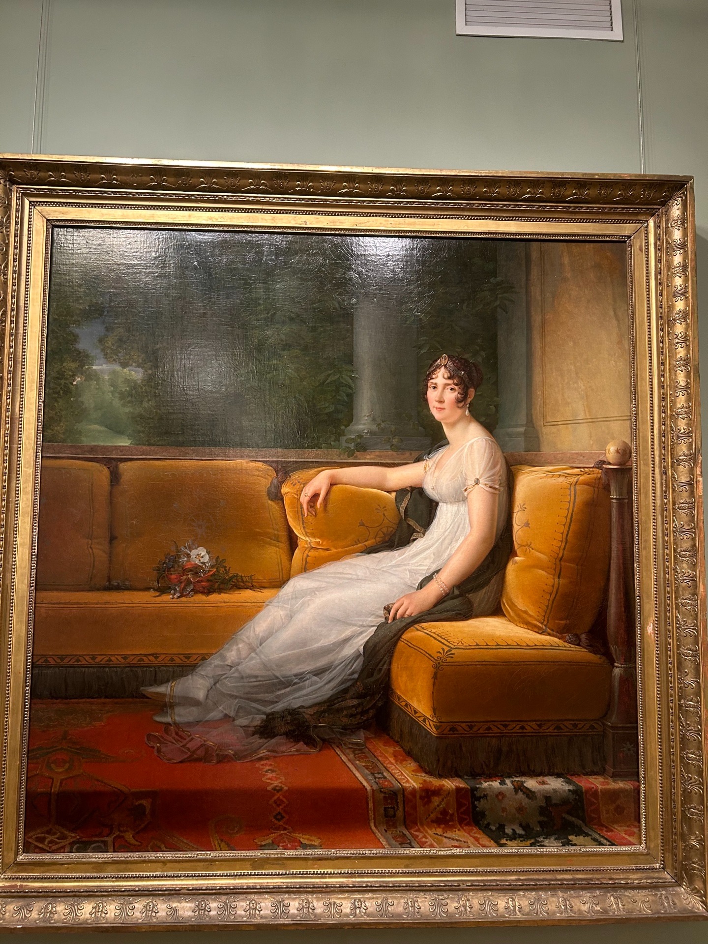 新古典主义女性肖像（19 世纪初）