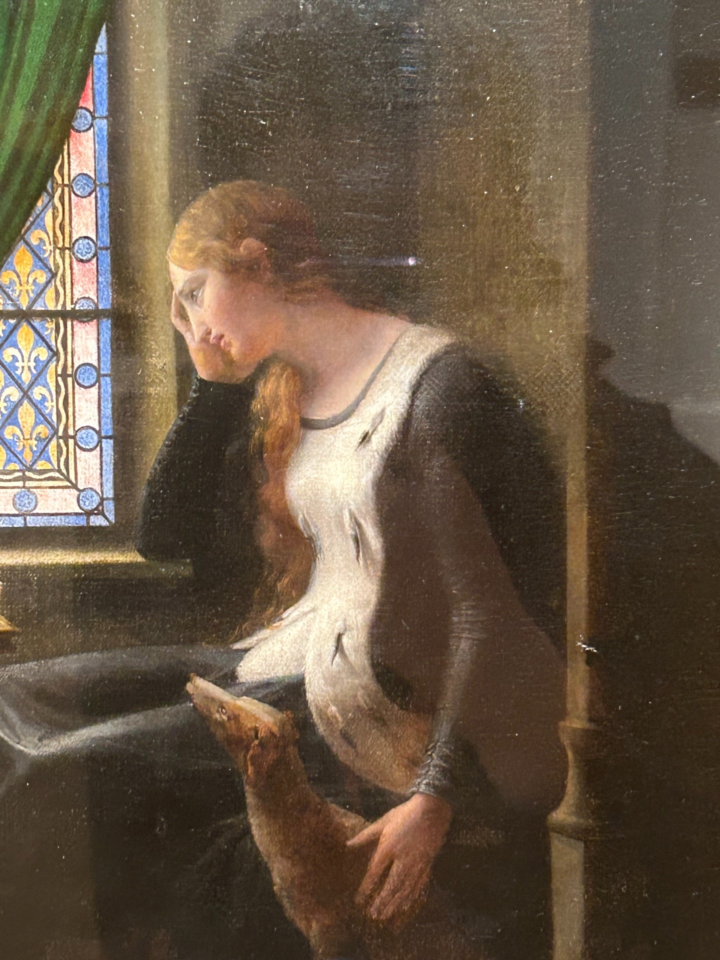 《米兰的瓦伦蒂娜哀悼丈夫奥尔良公爵之死》（1802）