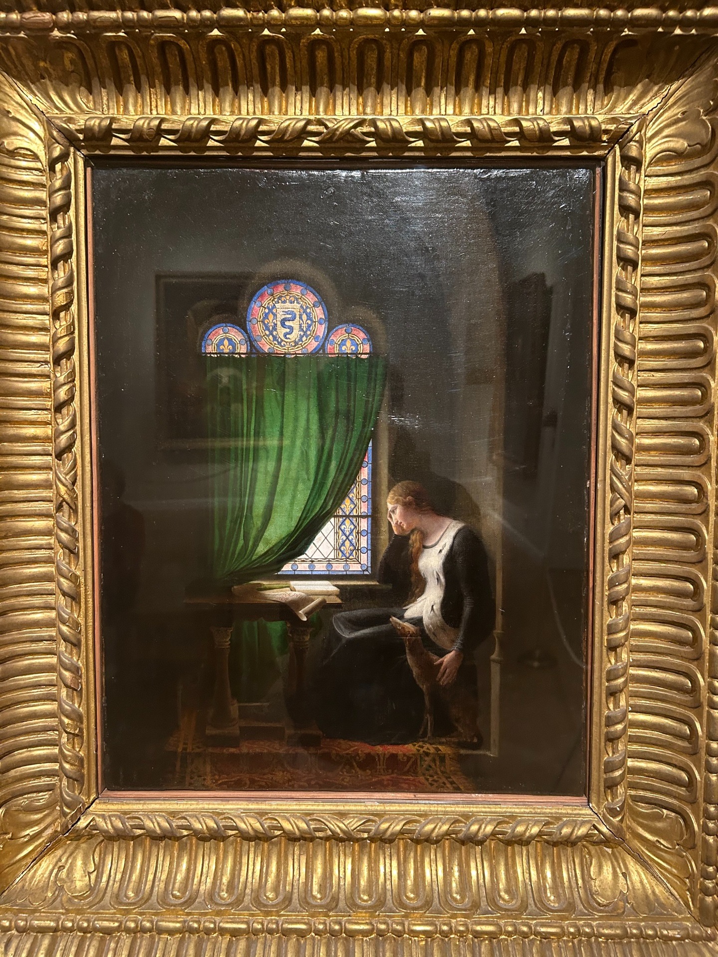 《米兰的瓦伦蒂娜哀悼丈夫奥尔良公爵之死》（1802）