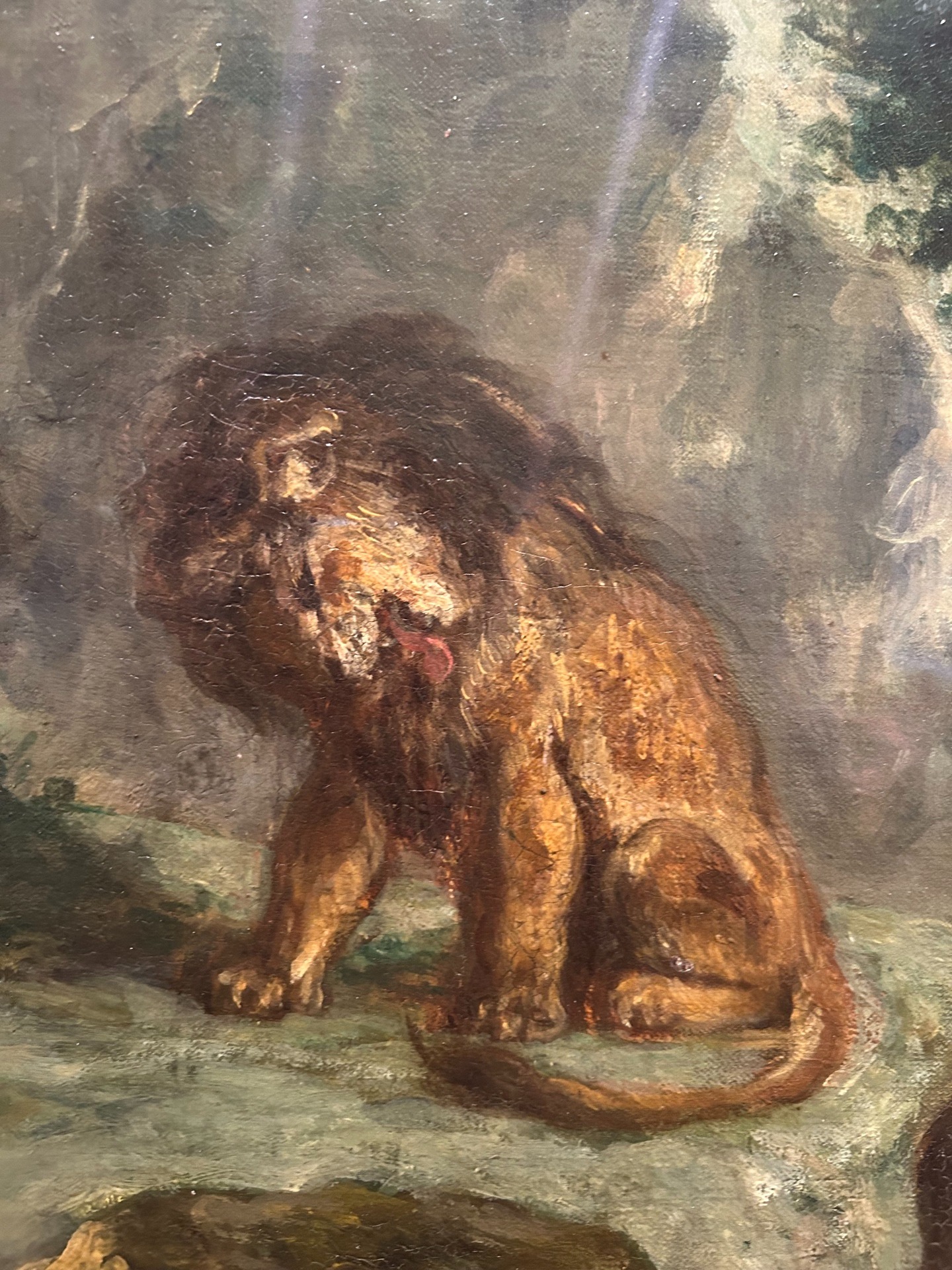 《猎狮》（19 世纪 30 年代）