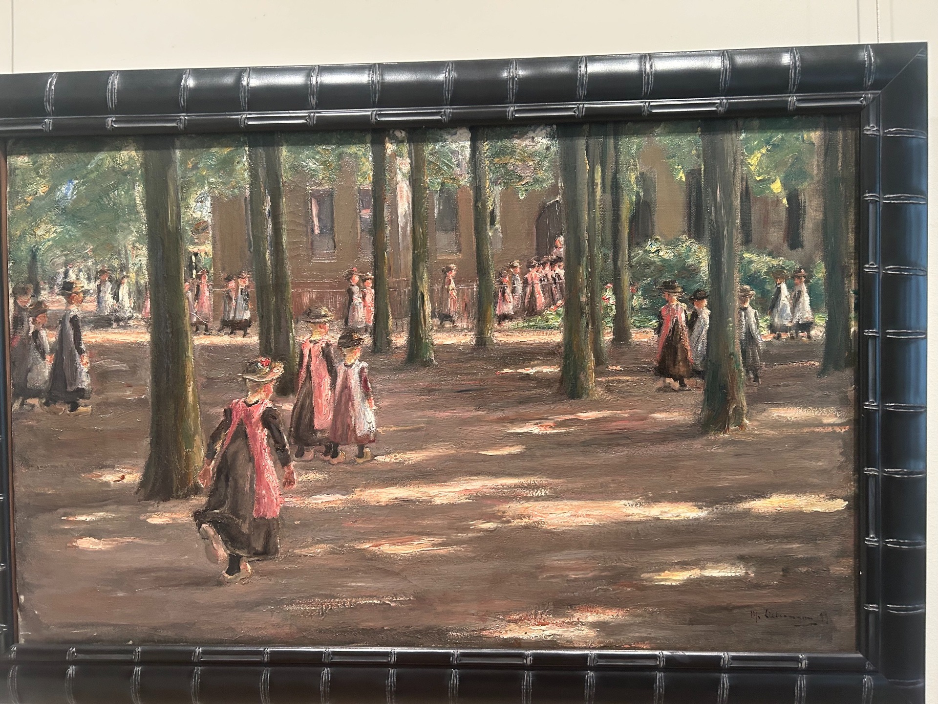 马克斯·利伯曼《拉伦的女学生》（1899）