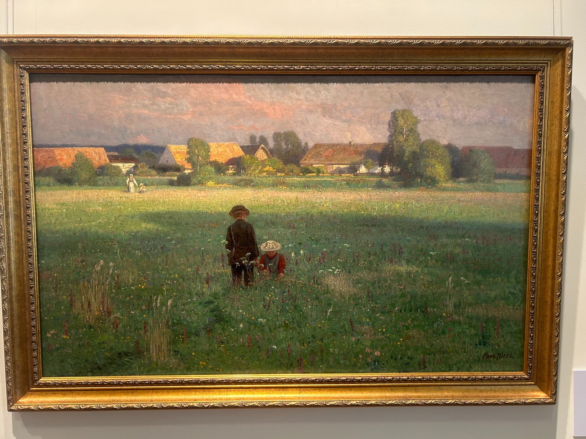 保罗·里斯《午后》（20 世纪）