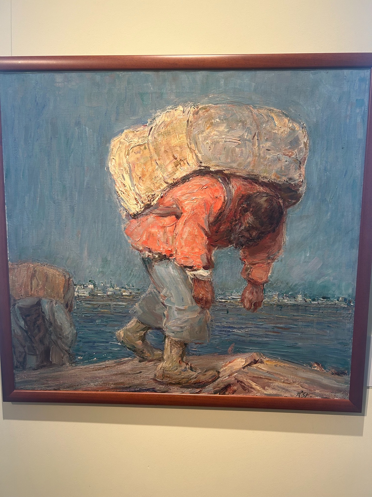 罗伯特·赫尔曼·施特尔《搬运工》（20 世纪）