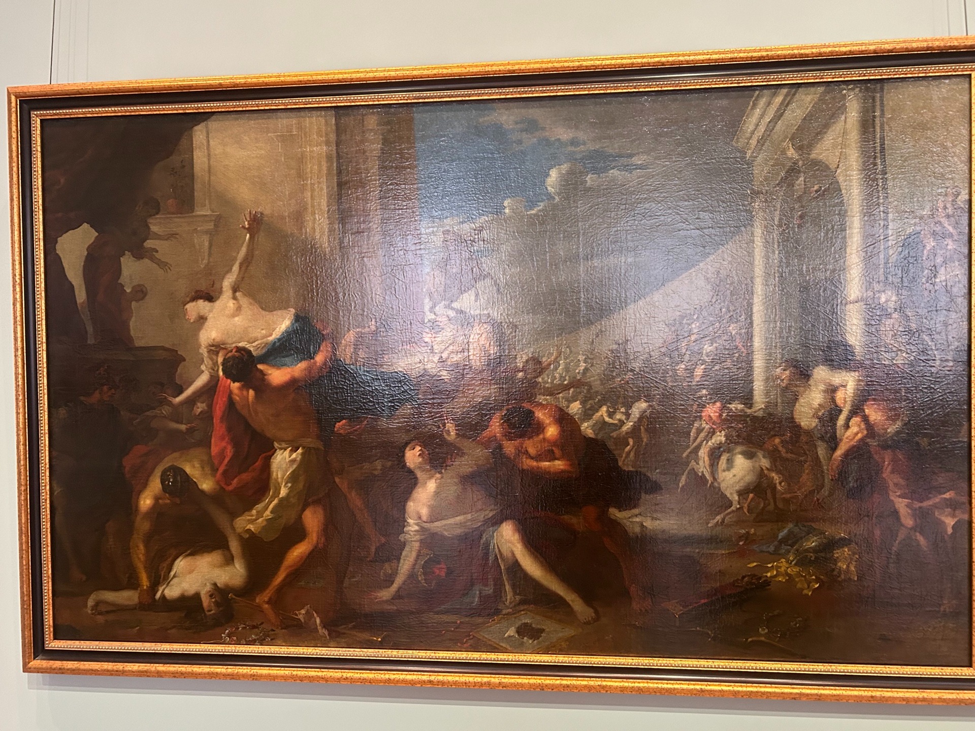 约翰·海因里希·舍恩菲尔德《萨宾妇女的劫掠》