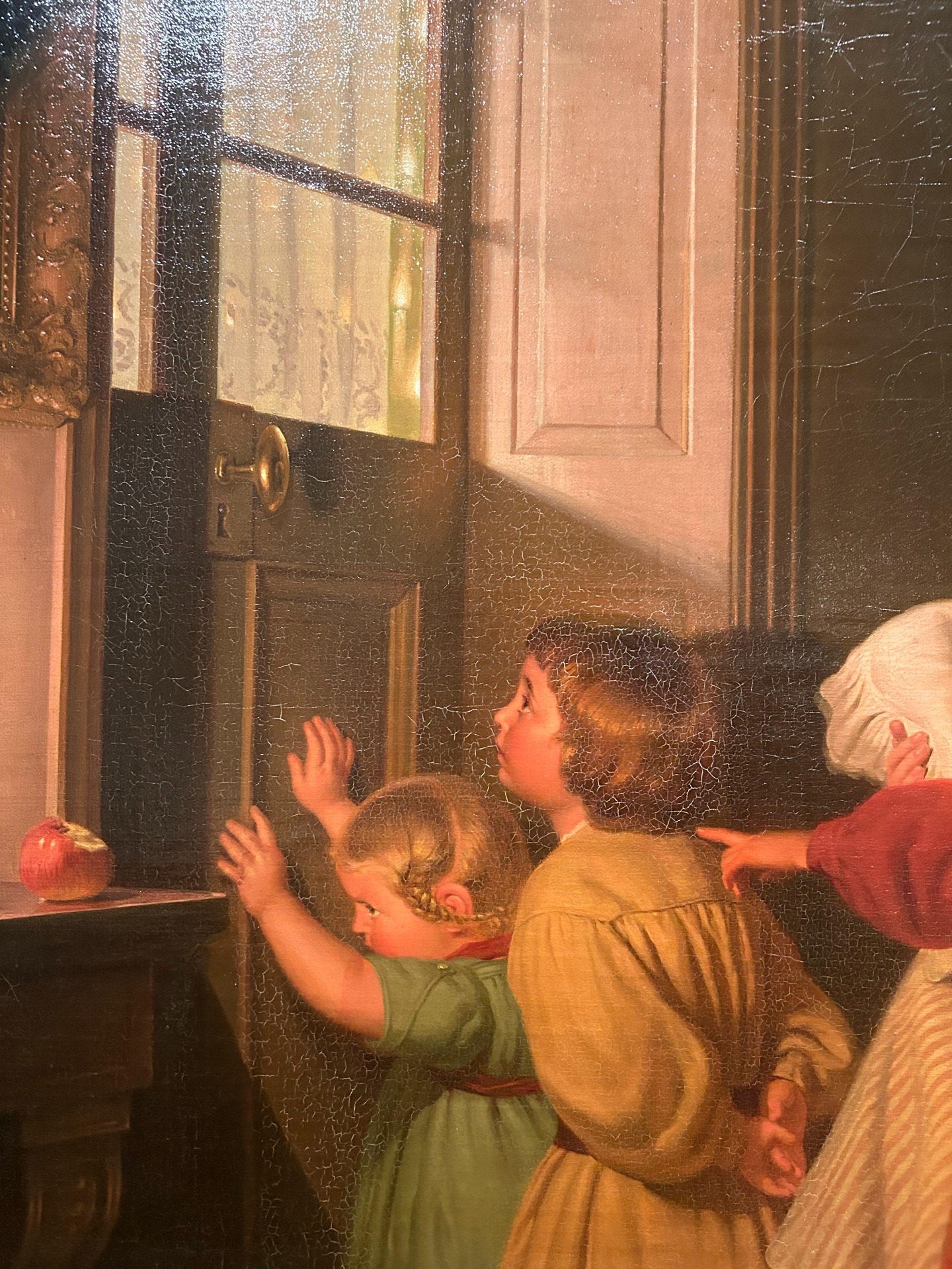 费迪南德·西奥多·希尔德布兰特《圣诞派对前的孩子们》（1840）